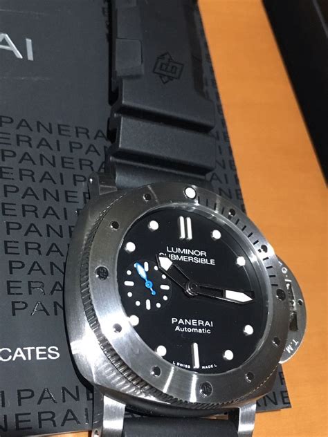 panerai submersible pam00682|panerai submersible 42mm.